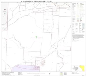 P.L. 94-171 County Block Map (2010 Census): El Paso County, Block 29