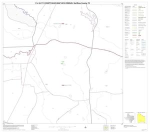 P.L. 94-171 County Block Map (2010 Census): Red River County, Block 28