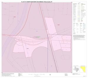 P.L. 94-171 County Block Map (2010 Census): El Paso County, Inset C01