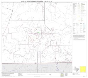 P.L. 94-171 County Block Map (2010 Census): Archer County, Block 15