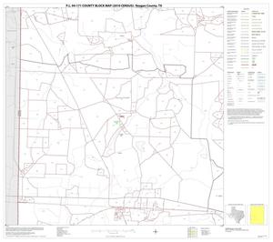 Primary view of object titled 'P.L. 94-171 County Block Map (2010 Census): Reagan County, Block 7'.