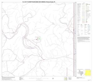 P.L. 94-171 County Block Map (2010 Census): Kinney County, Block 10