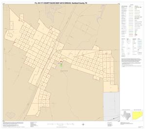 P.L. 94-171 County Block Map (2010 Census): Eastland County, Inset B01