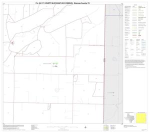 Primary view of object titled 'P.L. 94-171 County Block Map (2010 Census): Sherman County, Block 12'.