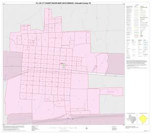 P.L. 94-171 County Block Map (2010 Census): Colorado County, Inset A01
