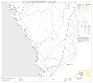 P.L. 94-171 County Block Map (2010 Census): Presidio County, Block 46