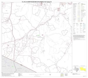 P.L. 94-171 County Block Map (2010 Census): Kerr County, Block 36