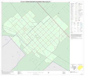 P.L. 94-171 County Block Map (2010 Census): Wilson County, Inset D01