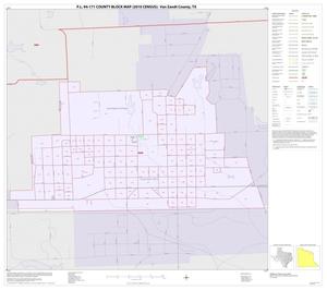 P.L. 94-171 County Block Map (2010 Census): Van Zandt County, Inset D01
