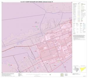 P.L. 94-171 County Block Map (2010 Census): Galveston County, Inset D01