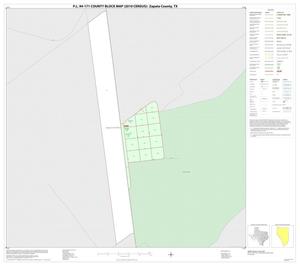 P.L. 94-171 County Block Map (2010 Census): Zapata County, Inset G01