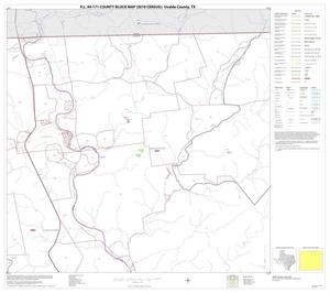 P.L. 94-171 County Block Map (2010 Census): Uvalde County, Block 4