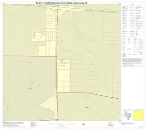 P.L. 94-171 County Block Map (2010 Census): Taylor County, Inset D01