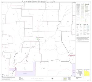 P.L. 94-171 County Block Map (2010 Census): Grayson County, Block 18