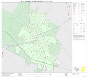 P.L. 94-171 County Block Map (2010 Census): Bastrop County, Inset A01