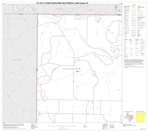 P.L. 94-171 County Block Map (2010 Census): Cottle County, Block 1