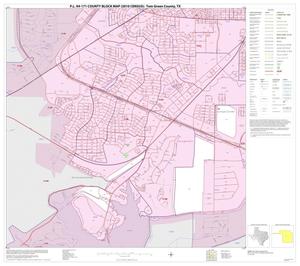 P.L. 94-171 County Block Map (2010 Census): Tom Green County, Inset E03