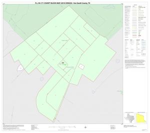 P.L. 94-171 County Block Map (2010 Census): Van Zandt County, Inset G01