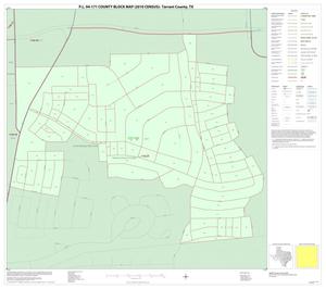 P.L. 94-171 County Block Map (2010 Census): Tarrant County, Inset B01