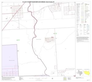 P.L. 94-171 County Block Map (2010 Census): Harris County, Block 138