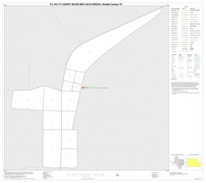 P.L. 94-171 County Block Map (2010 Census): Kimble County, Inset A01