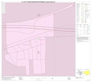 P.L. 94-171 County Block Map (2010 Census): Cameron County, Inset F01
