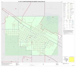 P.L. 94-171 County Block Map (2010 Census): Donley County, Inset B01