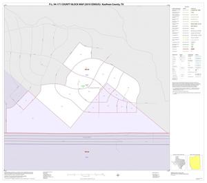 P.L. 94-171 County Block Map (2010 Census): Kaufman County, Inset D01