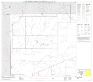 P.L. 94-171 County Block Map (2010 Census): Young County, Block 1
