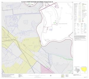 P.L. 94-171 County Block Map (2010 Census): Orange County, Block 19