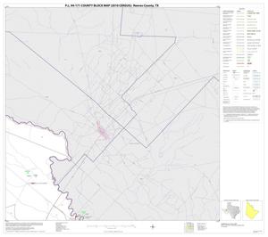 P.L. 94-171 County Block Map (2010 Census): Reeves County, Block 9