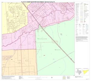 P.L. 94-171 County Block Map (2010 Census): Galveston County, Block 24