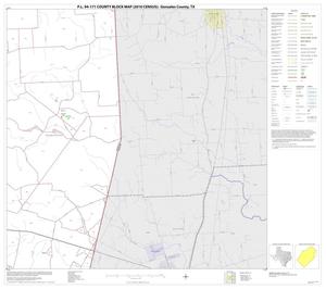 Primary view of object titled 'P.L. 94-171 County Block Map (2010 Census): Gonzales County, Block 12'.