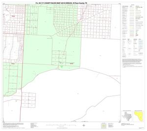 P.L. 94-171 County Block Map (2010 Census): El Paso County, Block 59
