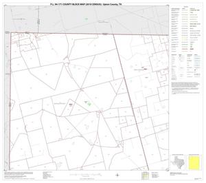 P.L. 94-171 County Block Map (2010 Census): Upton County, Block 1
