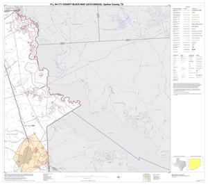 P.L. 94-171 County Block Map (2010 Census): Upshur County, Block 4