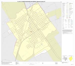 P.L. 94-171 County Block Map (2010 Census): Robertson County, Inset D01