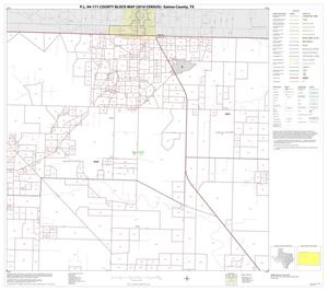 P.L. 94-171 County Block Map (2010 Census): Gaines County, Block 2