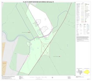 P.L. 94-171 County Block Map (2010 Census): Bell County, Inset B01