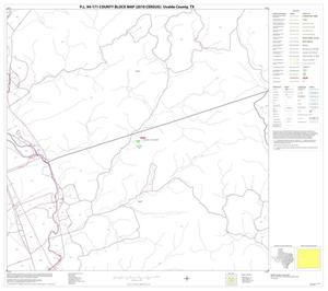P.L. 94-171 County Block Map (2010 Census): Uvalde County, Block 8