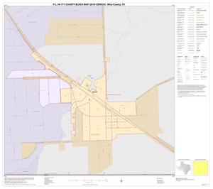 P.L. 94-171 County Block Map (2010 Census): Wise County, Inset J01