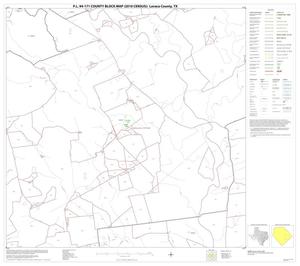 P.L. 94-171 County Block Map (2010 Census): Lavaca County, Block 13