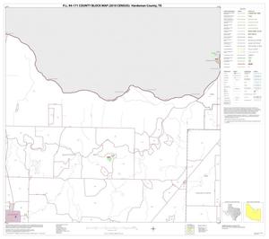 Primary view of object titled 'P.L. 94-171 County Block Map (2010 Census): Hardeman County, Block 6'.