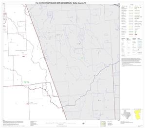P.L. 94-171 County Block Map (2010 Census): Waller County, Block 9