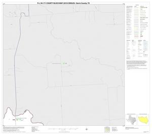 P.L. 94-171 County Block Map (2010 Census): Harris County, Block 9