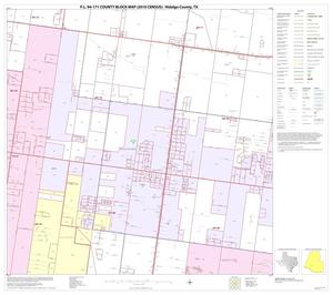 P.L. 94-171 County Block Map (2010 Census): Hidalgo County, Block 74