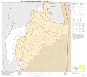 P.L. 94-171 County Block Map (2010 Census): Val Verde County, Inset D01