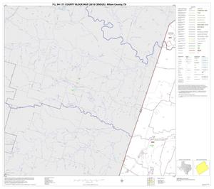 P.L. 94-171 County Block Map (2010 Census): Milam County, Block 9