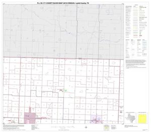 P.L. 94-171 County Block Map (2010 Census): Lamb County, Block 2