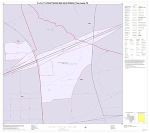 P.L. 94-171 County Block Map (2010 Census): Titus County, Inset B01